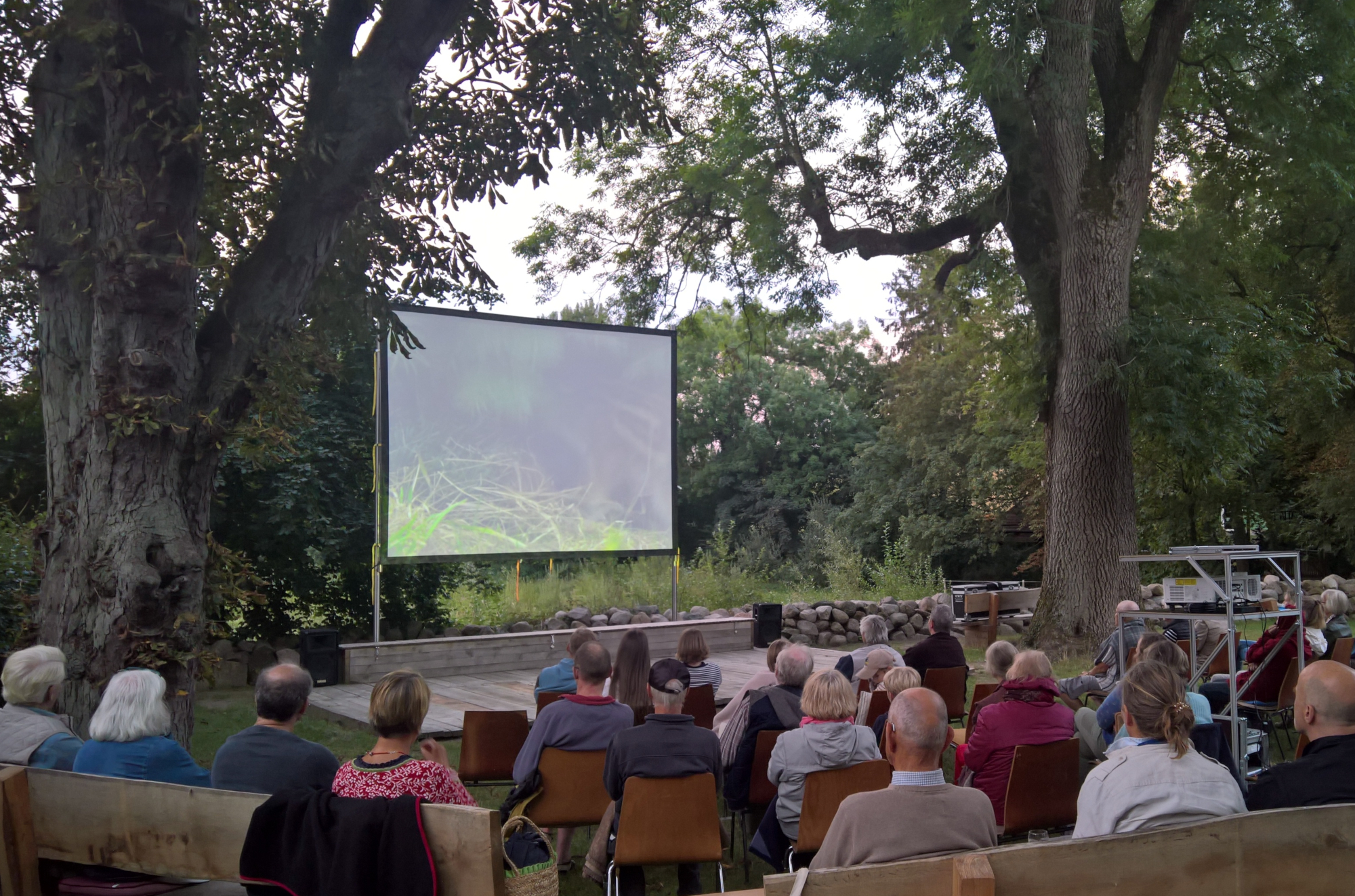 Open-Air-Kino in Schönwalde