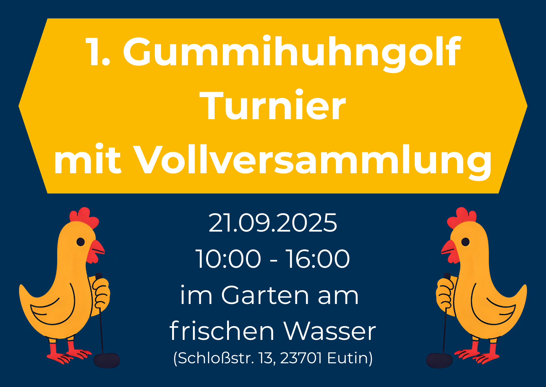 Gummihuhn Golf